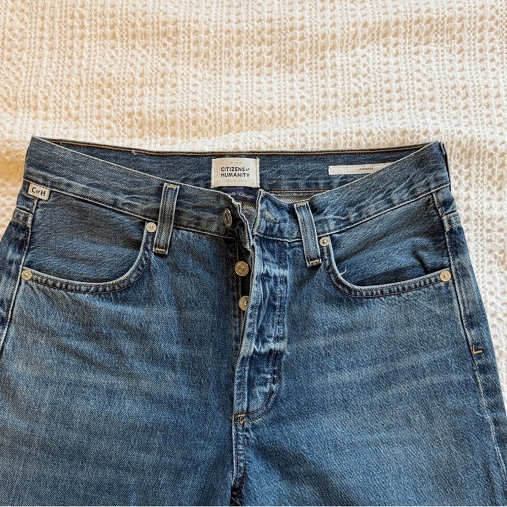 Citizens Of Humanity Annina Straight Leg Jeans in Sunland - Picture 8 of 15